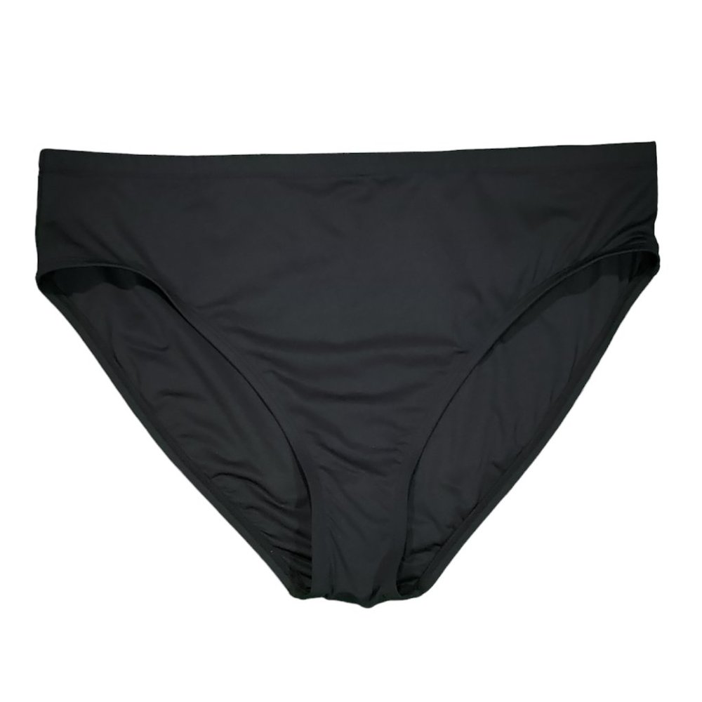 La Blanca Womens Black Swim Bottom Sz 16